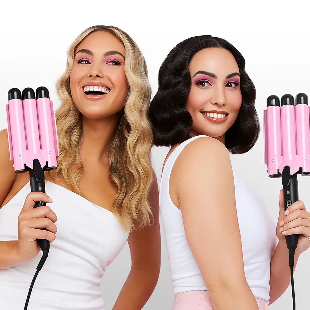 Triple Waves Hair Curler