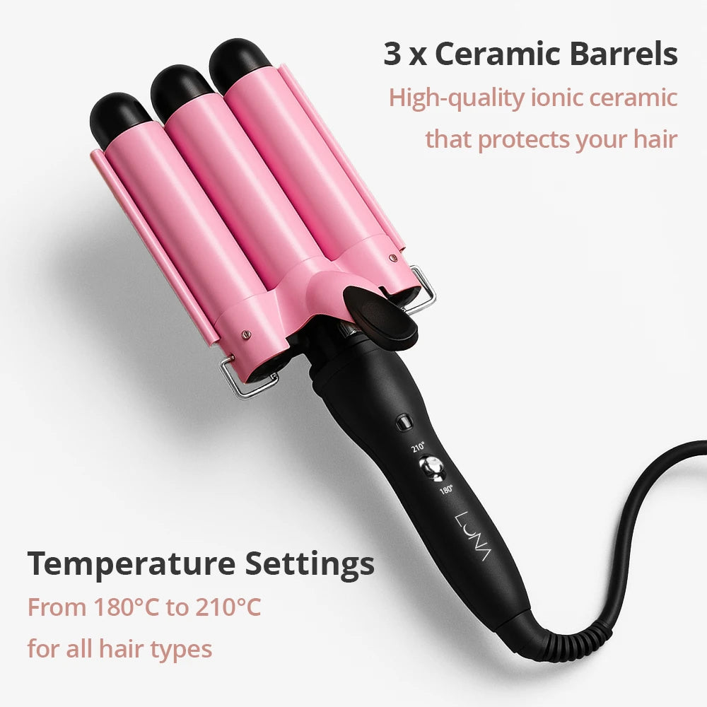 Triple Waves Hair Curler